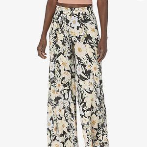 Billabong Women's Wandering Soul Pant Black Multi Size Small